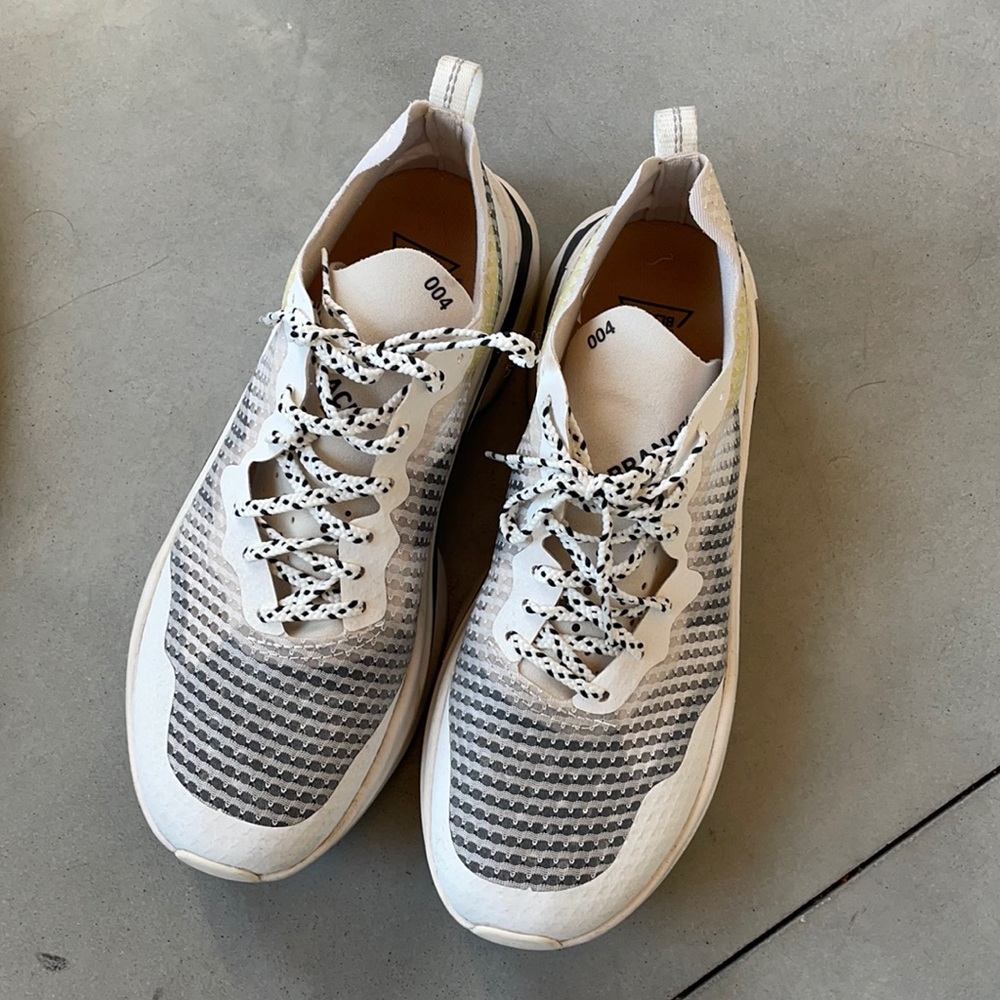 Brand black sneakers